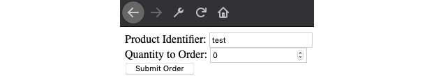 Figure 5.22: order.html page