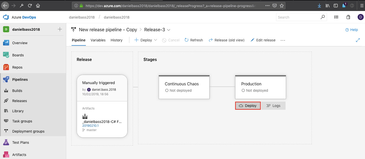 Figure 6.82: Release summary