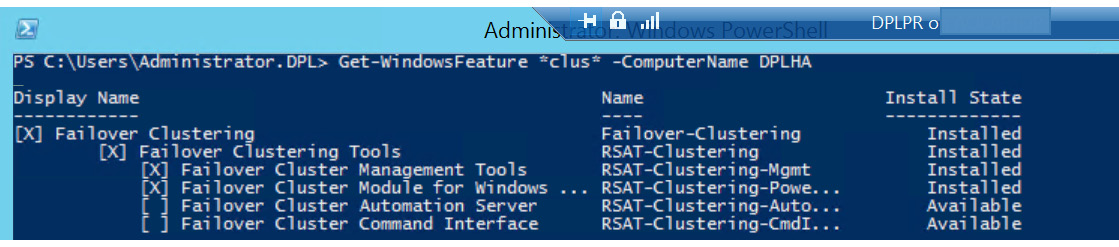 Figure 4.43: Verifying the installation