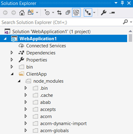 Figure 1.12 – The node_modules folder
