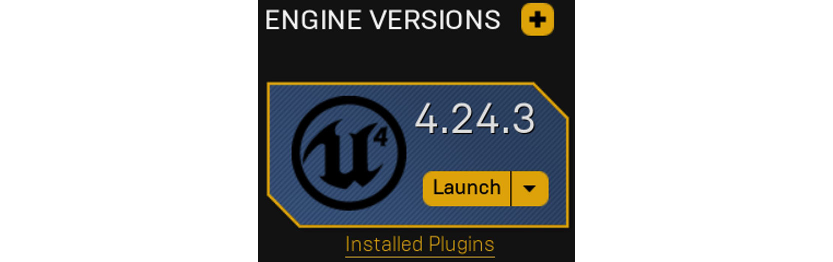 Figure 0.2: The version icon once installation has finished 
