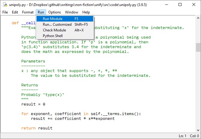 Python IDLE