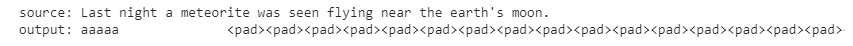 Figure 8.18: Text summarization model output