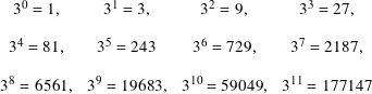 display math